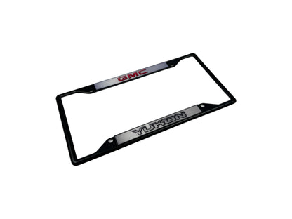 GMC Yukon Black License Plate Frame