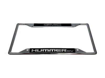 GMC Hummer EV Chrome License Plate Frame