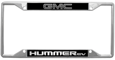 GMC Hummer EV Chrome License Plate Frame