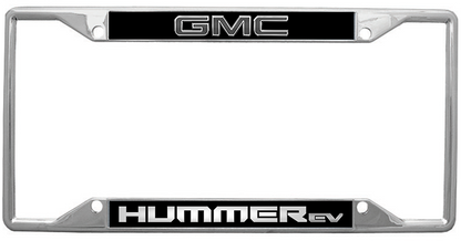 GMC Hummer EV Chrome License Plate Frame