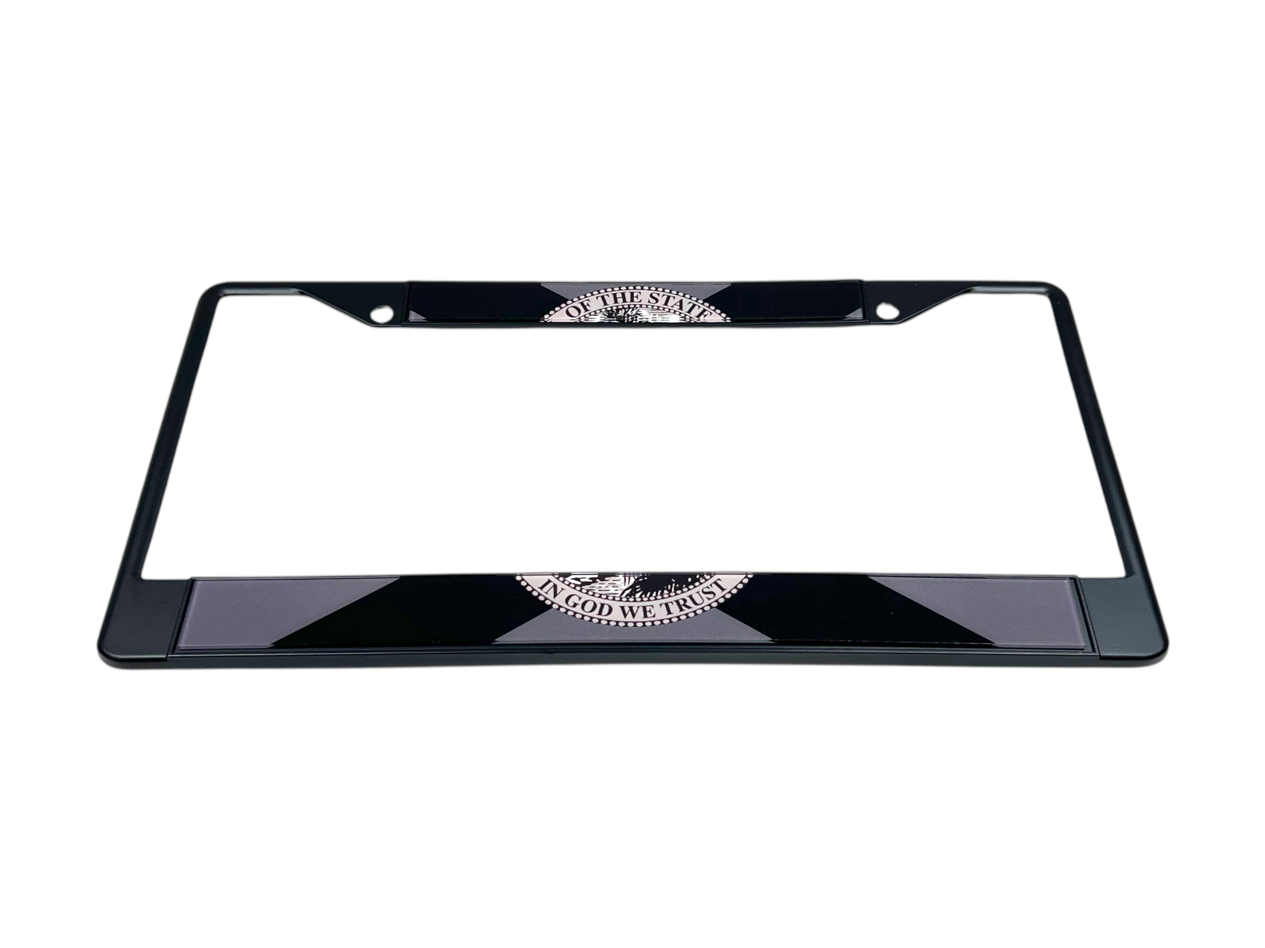 Florida Flag Blacked Out License Plate Frame