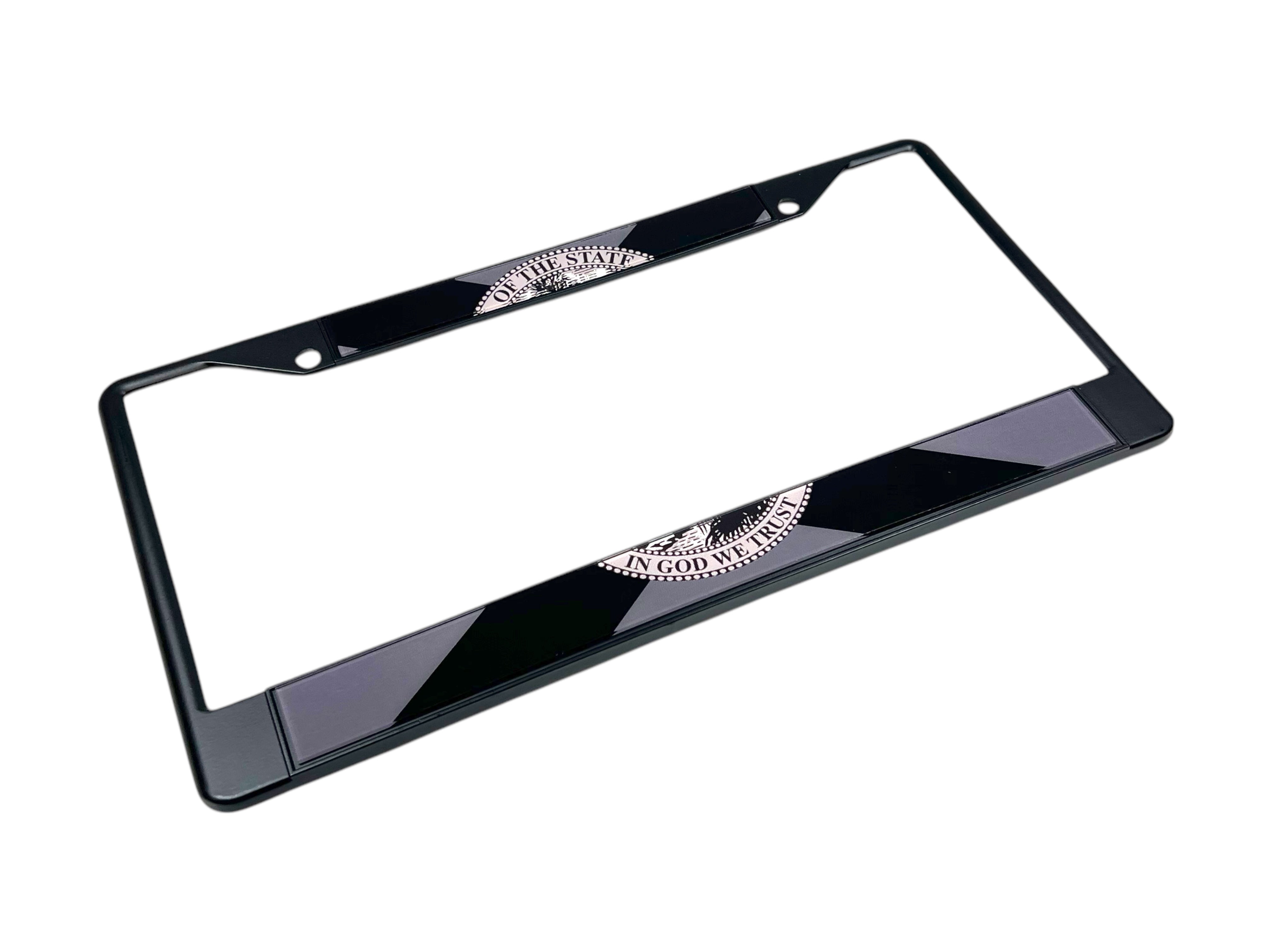 Florida Flag Blacked Out License Plate Frame