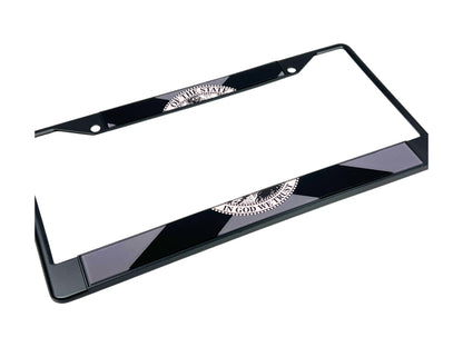 Florida Flag Blacked Out License Plate Frame