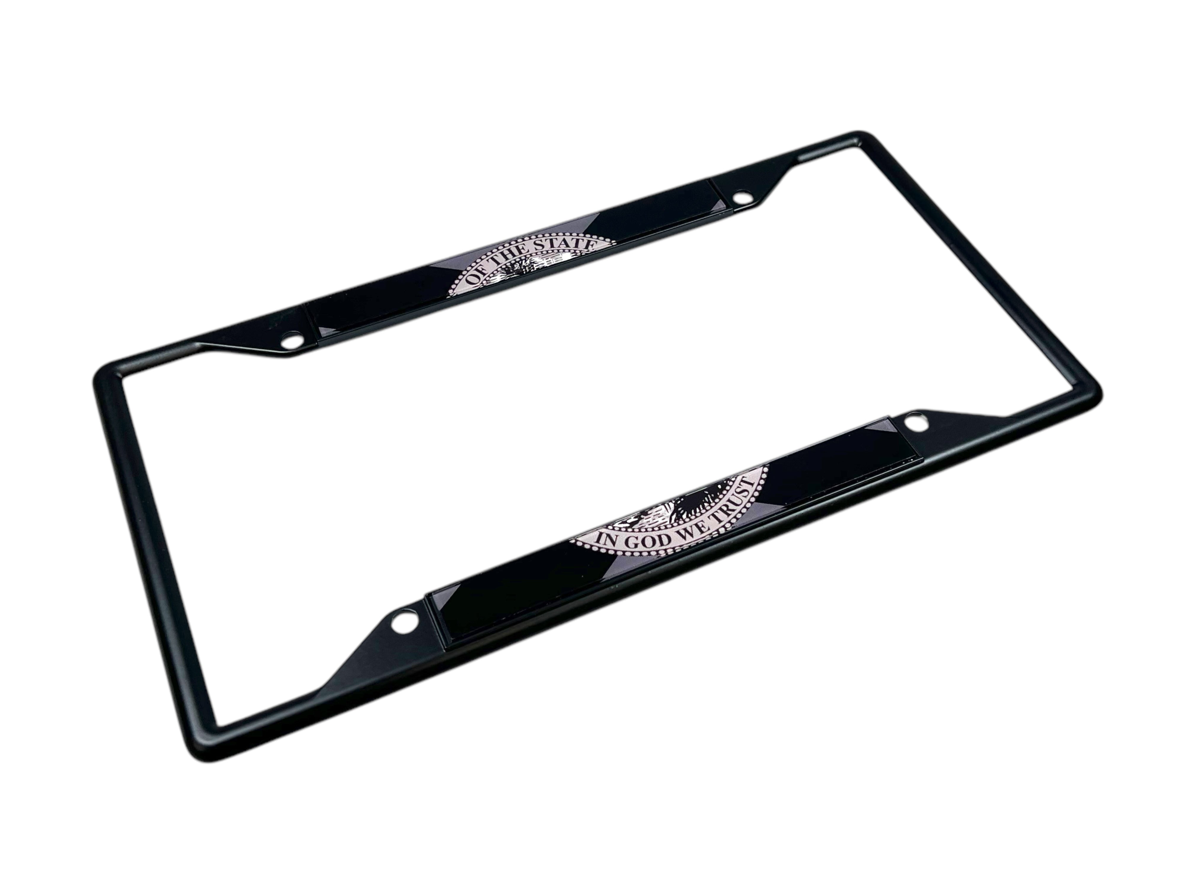 Florida Flag Blacked Out License Plate Frame