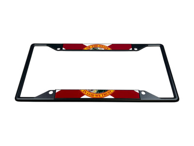 Florida Flag Black License Plate Frame