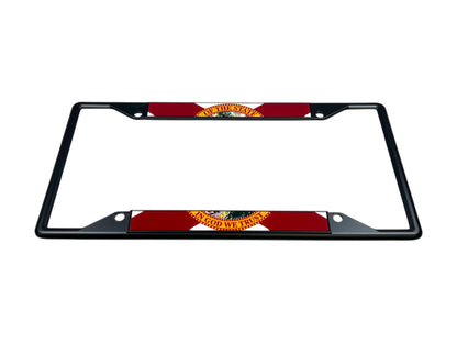 Florida Flag Black License Plate Frame