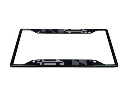Maryland Flag Blacked Out License Plate Frame