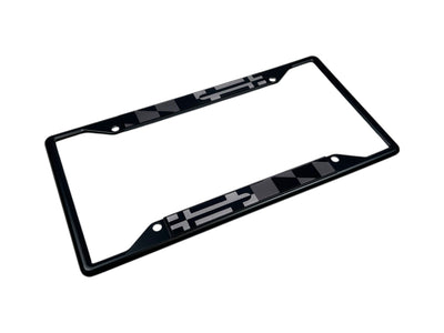 Maryland Flag Blacked Out License Plate Frame