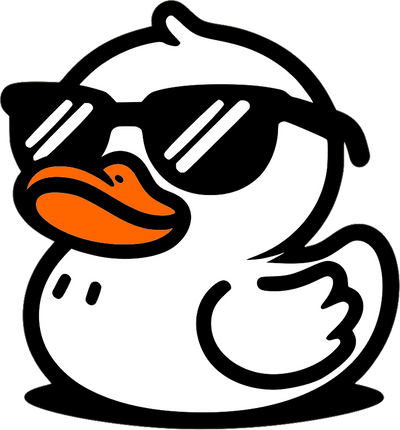 UV Printed Acrylic Duck Decals