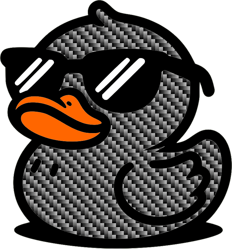 UV Printed Acrylic Duck Decals