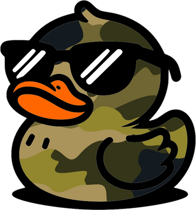 UV Printed Acrylic Duck Decals