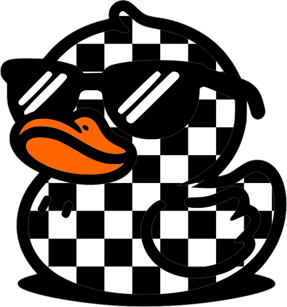UV Printed Acrylic Duck Decals