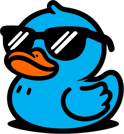 UV Printed Acrylic Duck Decals