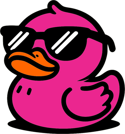 UV Printed Acrylic Duck Decals (Packs)