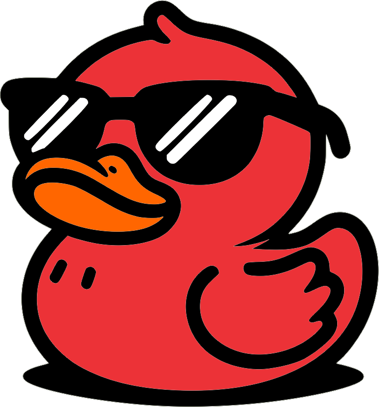 UV Printed Acrylic Duck Decals