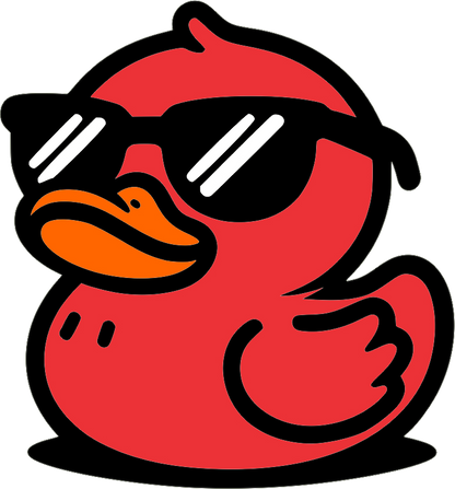 UV Printed Acrylic Duck Decals (Packs)