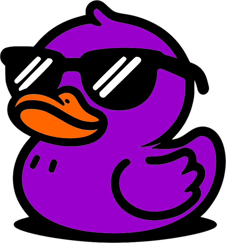 UV Printed Acrylic Duck Decals (Packs)