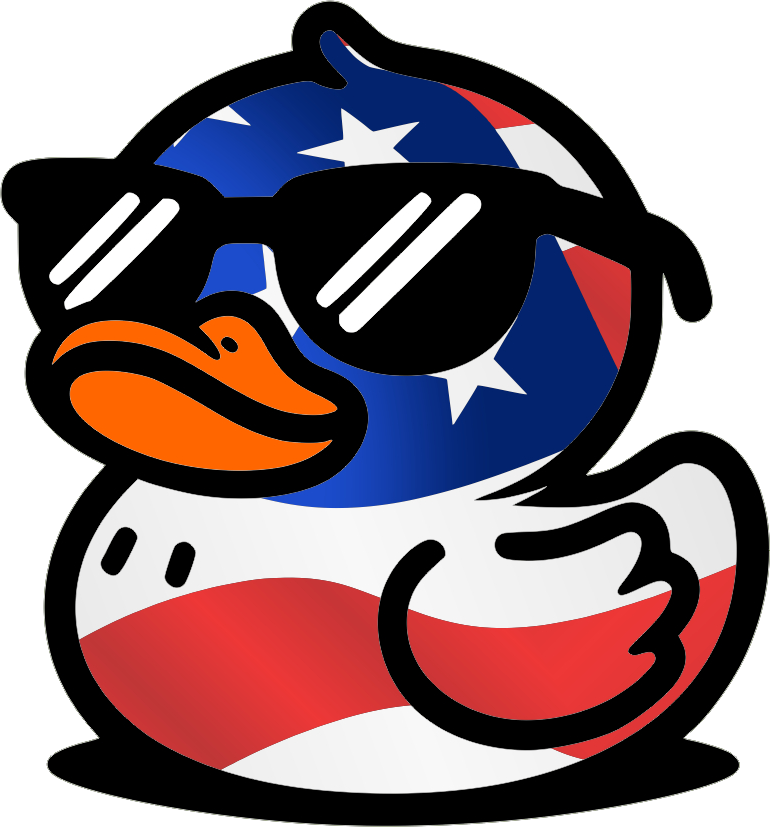 UV Printed Acrylic Duck Decals (Packs)