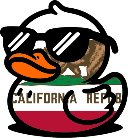 UV Printed Acrylic Duck Decals (Packs)