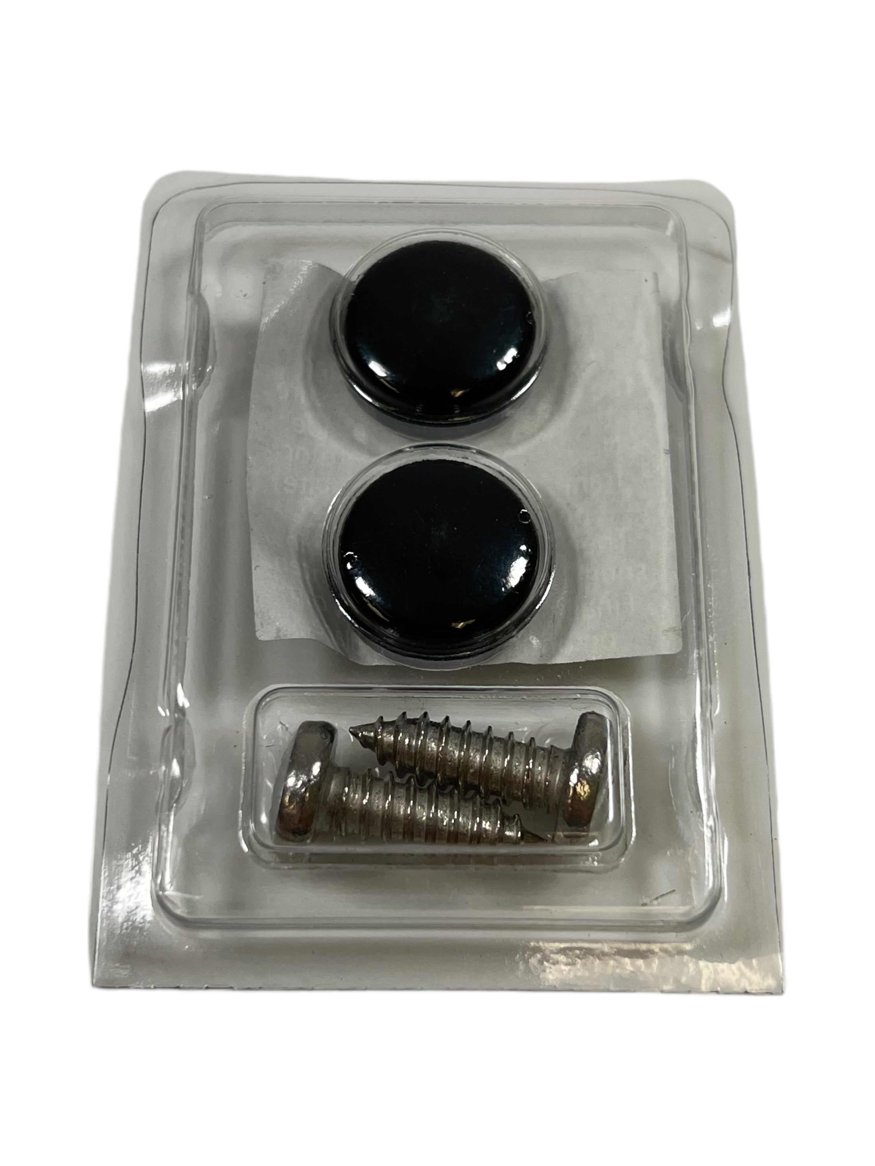 License Plate/Frame Generic Bolt Kit Black (2 Piece)