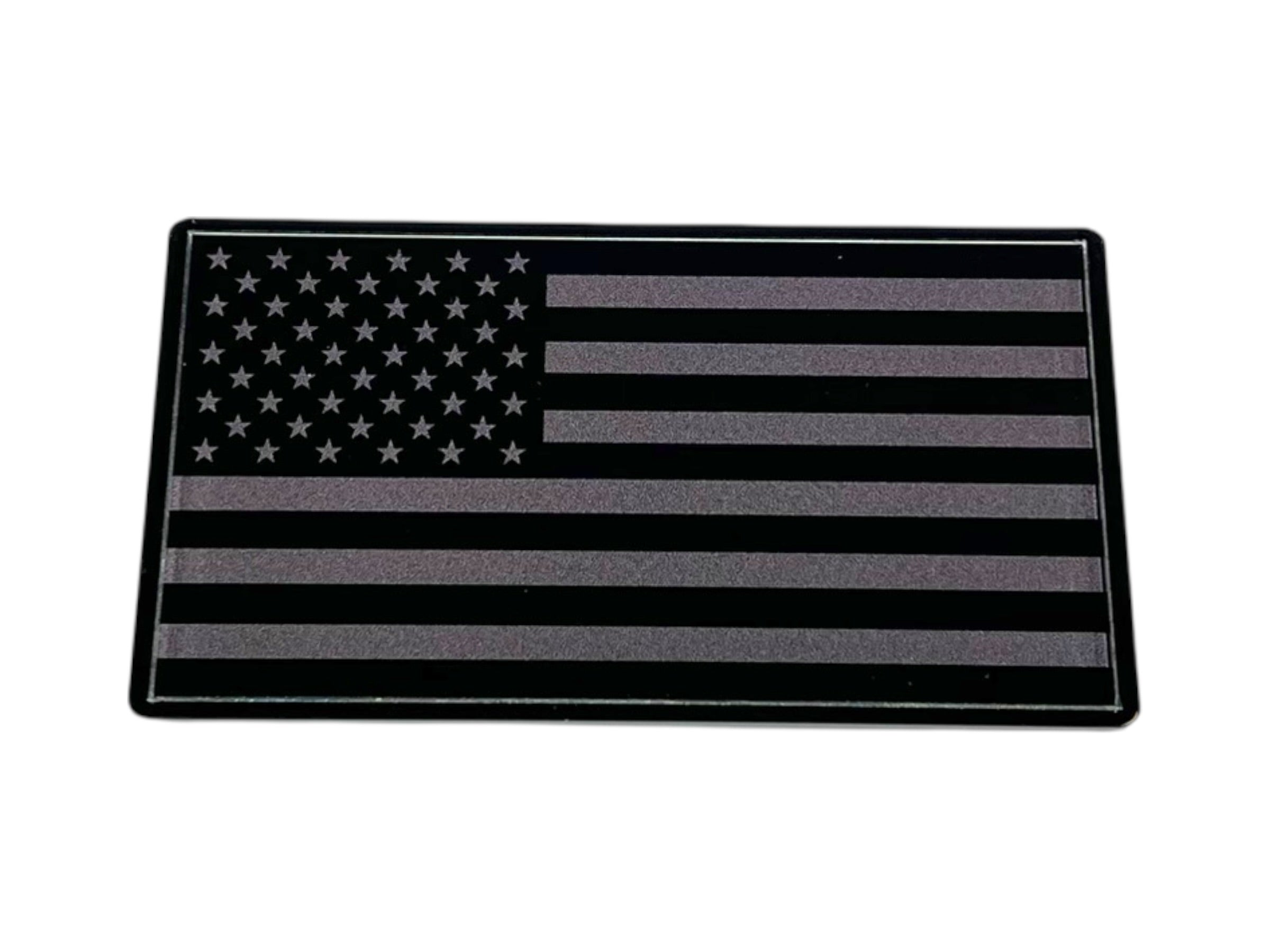 Blacked Out USA Flag Acrylic Decals