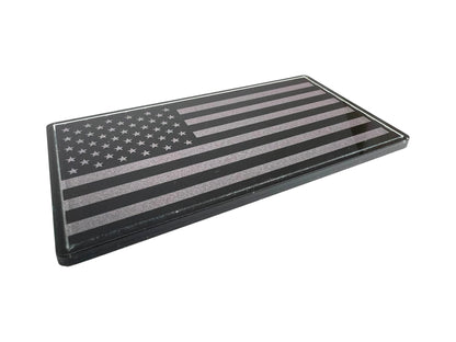 Blacked Out USA Flag Acrylic Decals