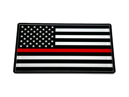 Thin Red Line USA Flag Acrylic Decals