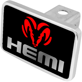 a metal sign with the word hemi on it