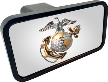 USMC Eagle Globe Anchor Officer Hitch Plug EU