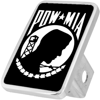 POW/MIA Vertical Hitch Plug XL