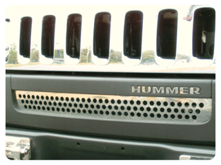 Hummer H3 Front Lower Grill Trim