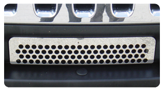 Hummer H2 Lower Grill Trim Kit