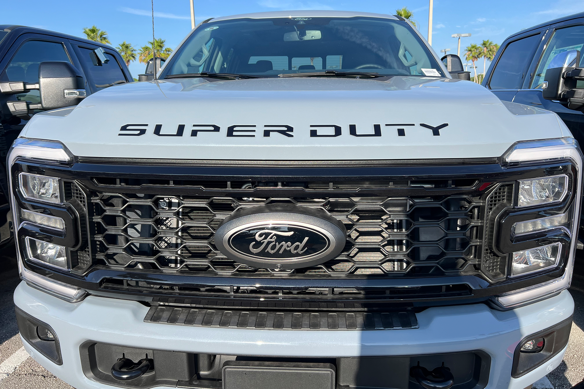 2023-Current Ford Super Duty Hood Lettering Kit