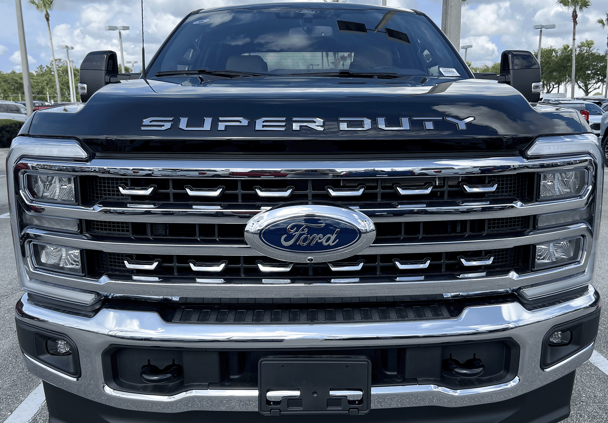 2023-Current Ford Super Duty Hood Lettering Kit
