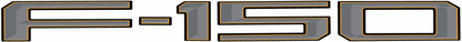2021-Curent Ford F-150 Tailgate Lettering Kit