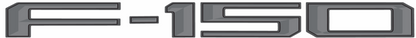 2024-Current Ford F-150 Pro Access Tailgate Lettering Kit