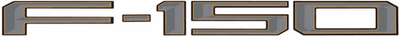 2024-Current Ford F-150 Pro Access Tailgate Lettering Kit
