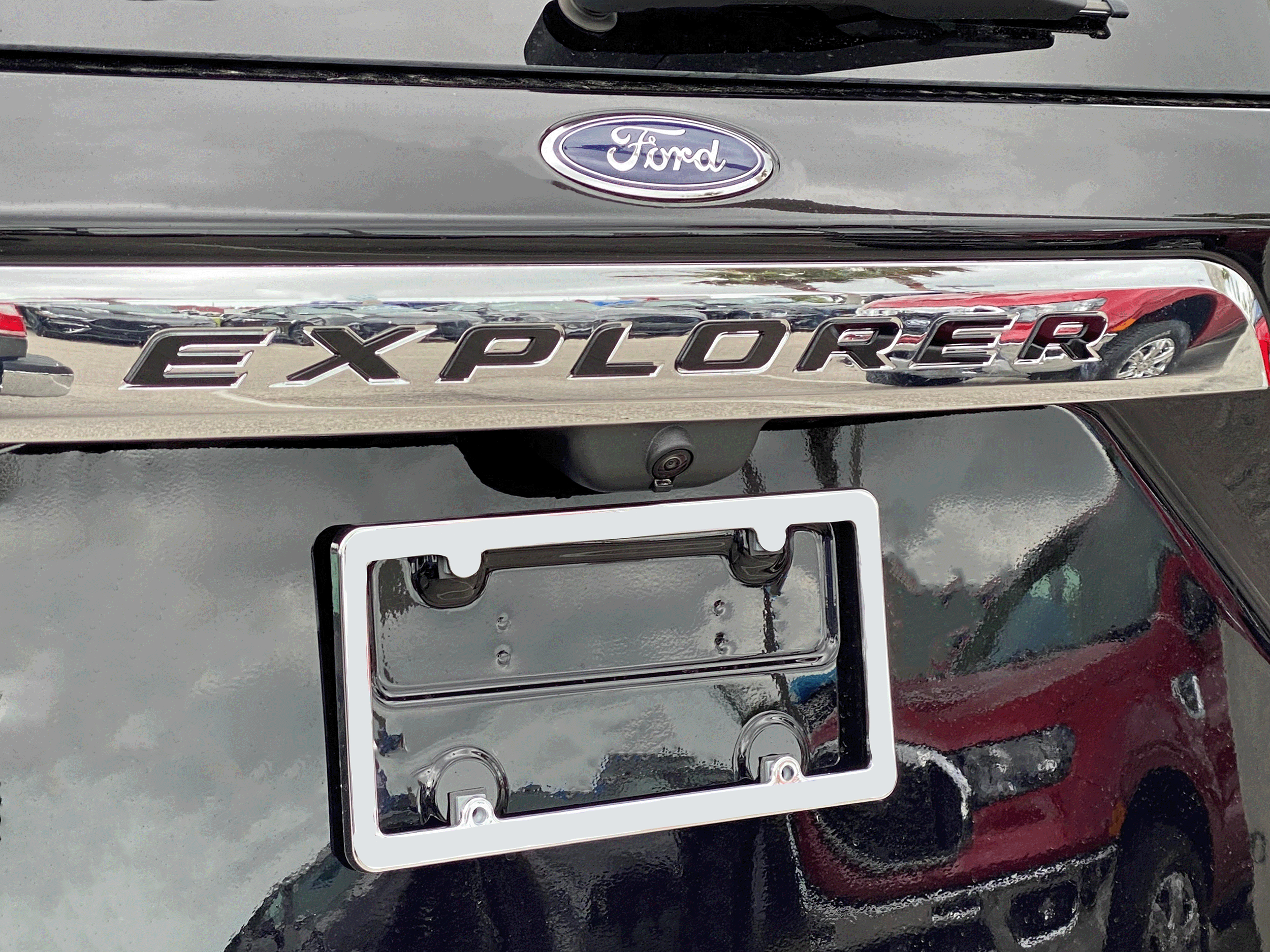 Rear door on Ford Explorer