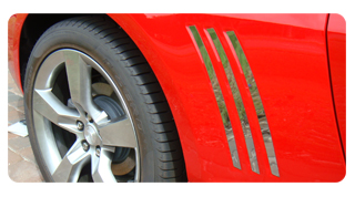 2010 Chevrolet Camaro Rear Fender Trim Kit