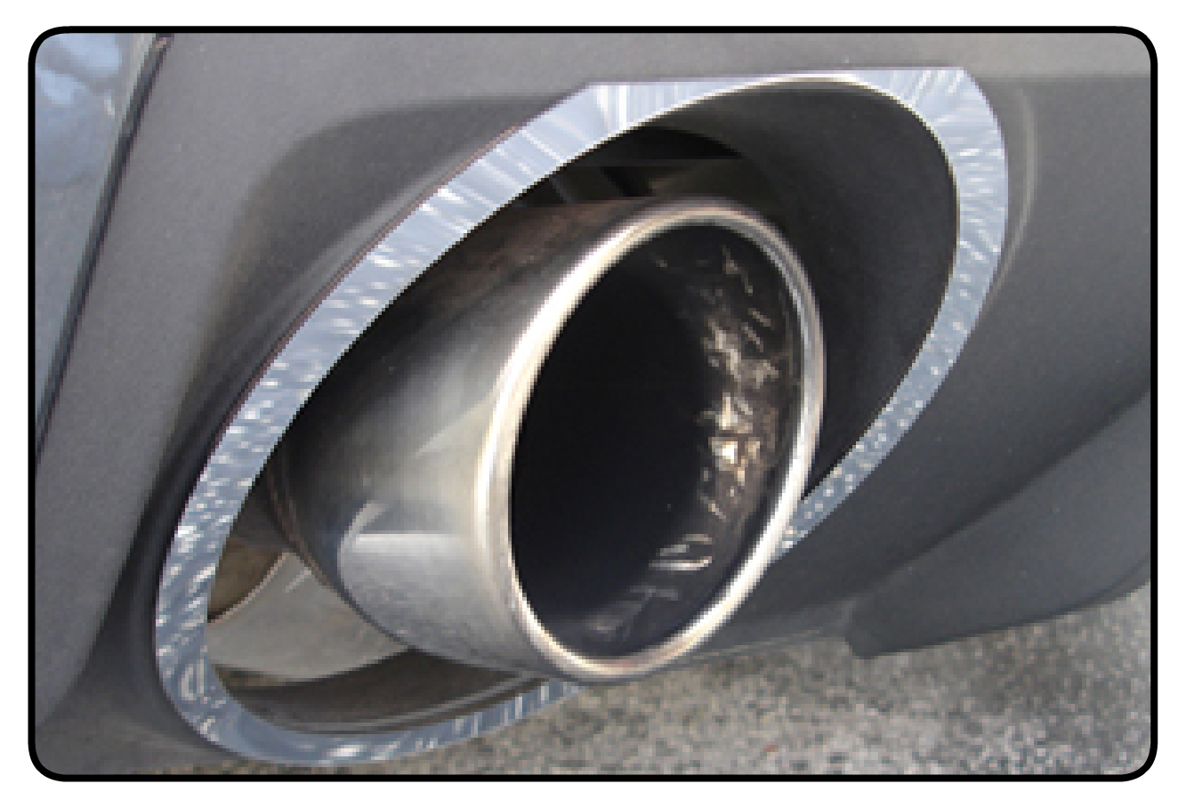 2010 Chevrolet Camaro SS V8 Exhaust Rings Pair