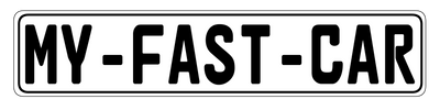 Custom Euro Plate
