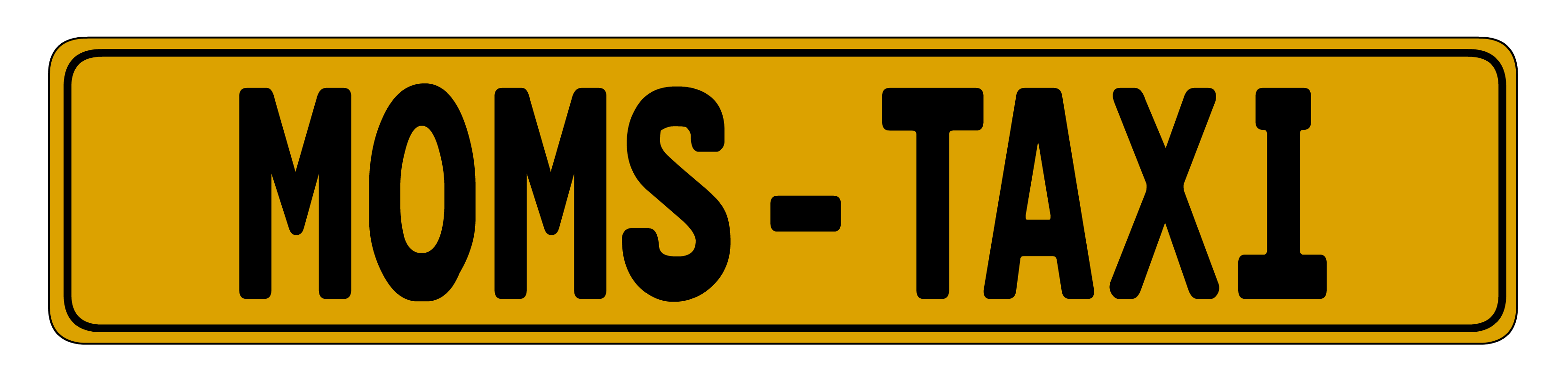 Custom Euro Plate
