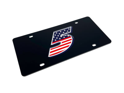 Kyle Larson Patriotic #5 Acrylic License Plate
