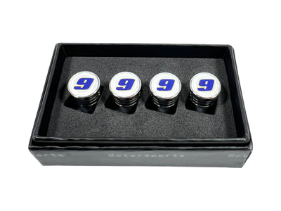 Chase Elliott NAPA # Only Chrome Tapered Valve Stem Caps