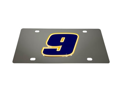 Chase Elliott NAPA # Only Stainless Steel License Plate