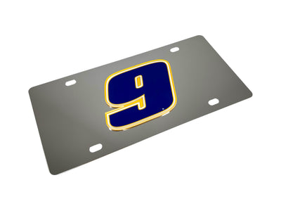 Chase Elliott NAPA # Only Stainless Steel License Plate