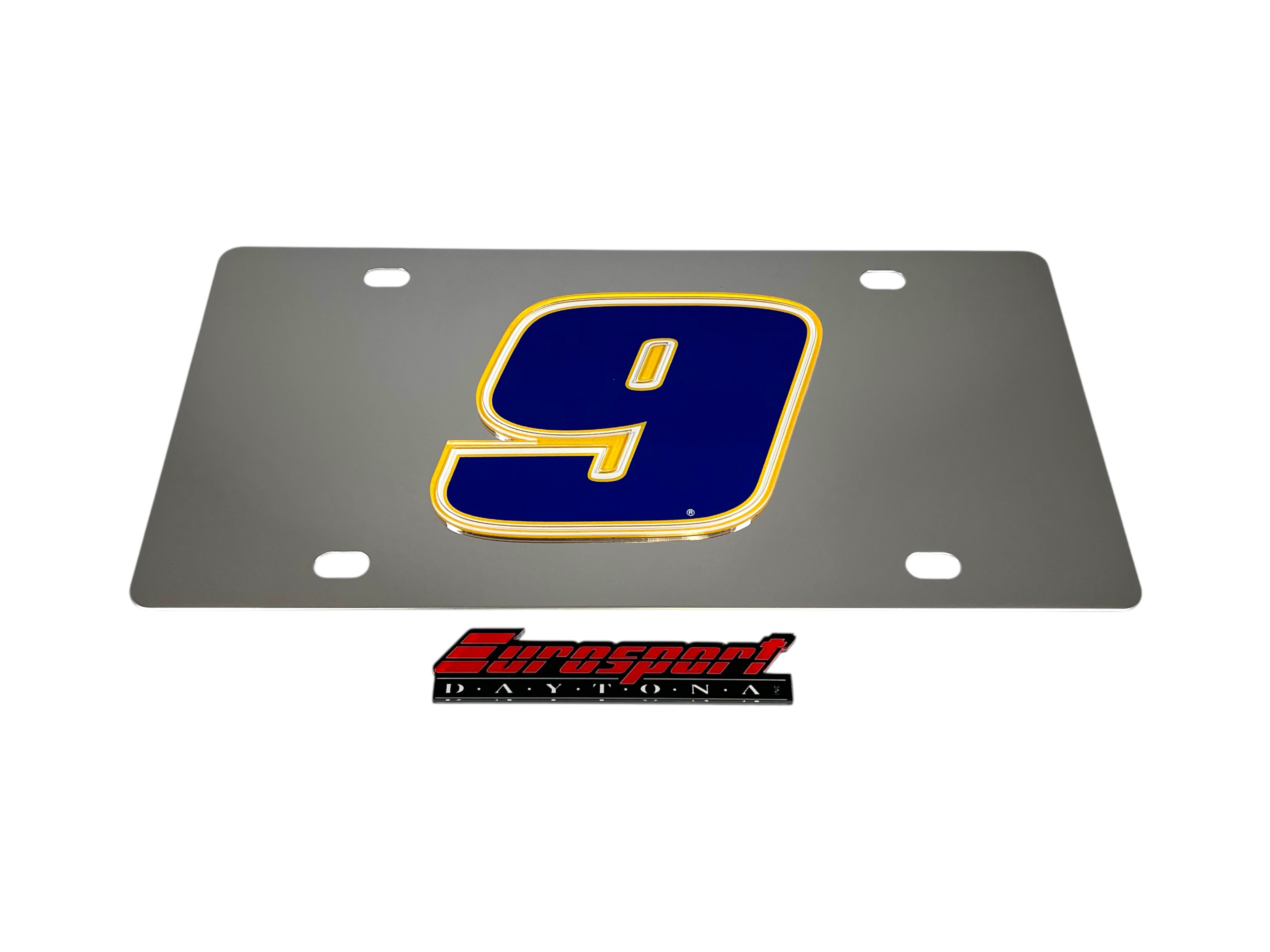 Chase Elliott NAPA # Only Stainless Steel License Plate