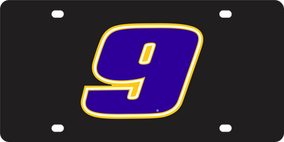 Chase Elliott NAPA # Only Acrylic License Plate