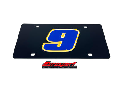 Chase Elliott NAPA # Only Acrylic License Plate