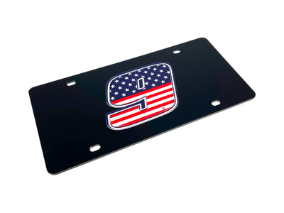 Chase Elliott Patriotic #9 Acrylic License Plate